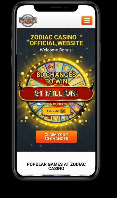 Zodiac Casino Australia Mobile